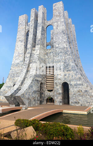 Memorial and Tomb of Kwame Nkrumah, first president of Ghana, West ...