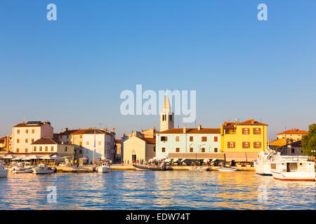 Panoramic view of Fazana village, Croatia. Stock Photo