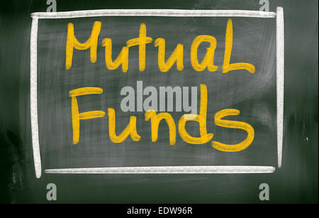 Mutual Funds Concept Stock Photo