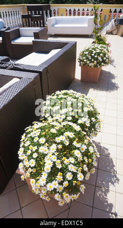 Positano and Amalfi, the most famous summer vacationland in southern Italy. Stock Photo