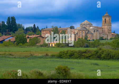 Irache Monastery, Camino de Santiago, Navarra, Ayegui, Navarre, Way of St James Stock Photo
