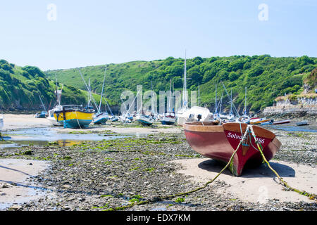 Solva harbour -lUS Wales Pembrokeshire Stock Photo