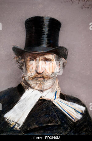 Giuseppe Fortunino Francesco Verdi 1813 – 1901 ( Romantic composer primarily known for his operas ) 1886 Boldini Giovanni 1842-1931  Italy Italian