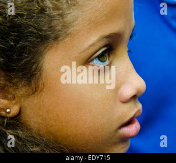 Children's concert at the Union of Writers and Artists in Cienfuegas, Cuba Stock Photo