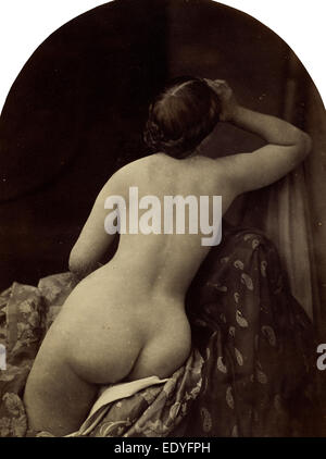 Oscar Gustav Rejlander (Swedish, active England, 1813 - 1875), Ariadne, 1857, albumen print from a wet collodion negative Stock Photo
