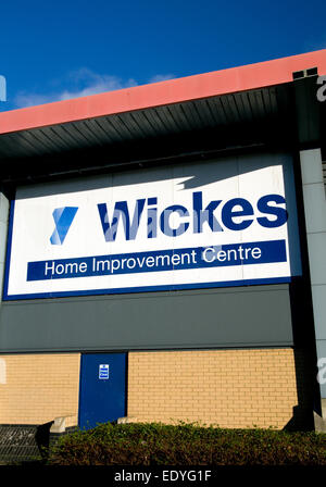 Wickes Home Improvement Centre, Gabalfa, Cardiff, Wales, UK. Stock Photo
