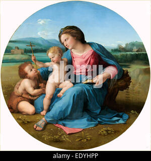 Movement and gesture raphael's alba madonna picture