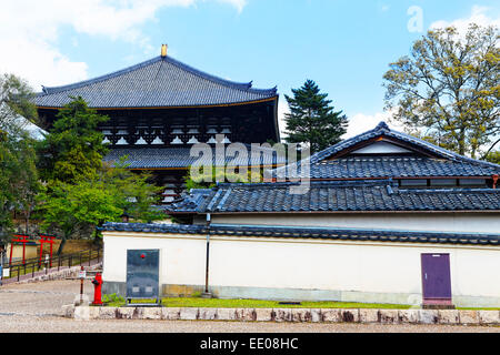 traditional wooden house, Japan at day Stock Photo