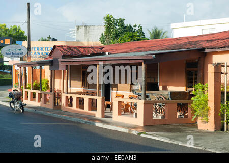 Dominikanische Republik, Südwesten, San Jose de Ocoa, Rancho Arriba, Hotel Tell Alpin Stock Photo