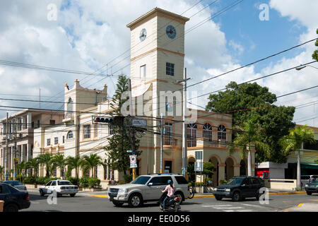Dominikanische Republik, Südwesten, San Christobal, Rathaus, Ort der Unterzeichnung der Verfassung 1844 Stock Photo