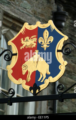 The market town of Tavistock in Devonshire, UK Stock Photo