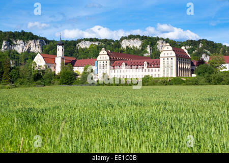 Beuron Archabbey of the Benedictine Order, in the Danube Valley, Beuron, Baden-Württemberg, Germany Stock Photo