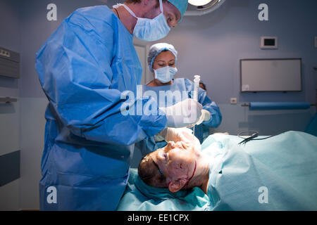 FACIAL PLASTIC SURGERY Stock Photo