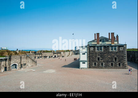 Fort George, Citadel Hill, a National Historic Site, Halifax, Nova Scotia, Canada, North America Stock Photo