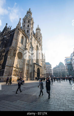 The Stephansdom (St. Stephen's Cathedral), Vienna, Austria, Europe Stock Photo