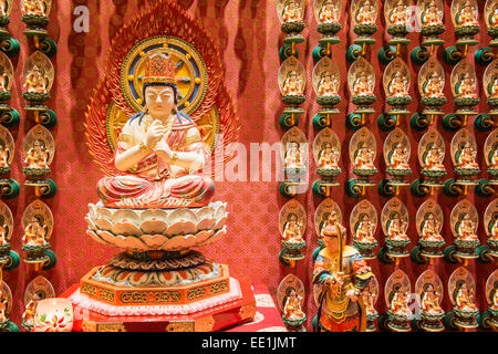 Vairocana Buddha statue, Buddha Tooth Relic Temple, Chinatown, Singapore, Southeast Asia, Asia