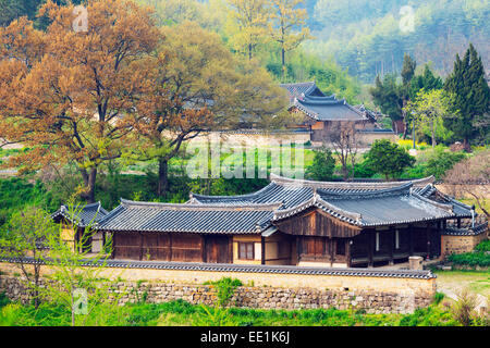 Yangdong folk village, UNESCO World Heritage Site, Gyeongsangbuk-do, South Korea, Asia Stock Photo