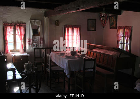 Ethnological Folk Museum Staro Selo in Kumrovec, Northern County of Zagorje Stock Photo