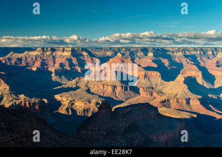 Top view of south rim from Hopi Point, Grand Canyon National Park, Arizona, USA Stock Photo