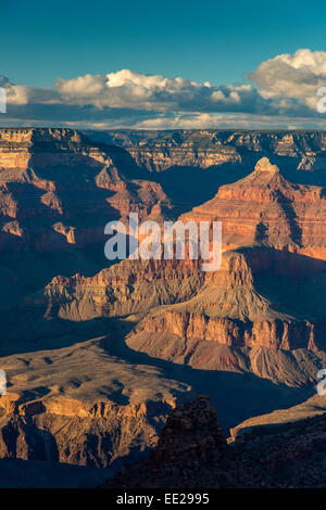 Top view of south rim from Hopi Point, Grand Canyon National Park, Arizona, USA Stock Photo