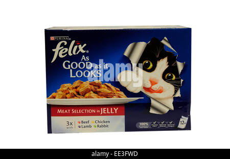 Felix Cat Food Stock Photo