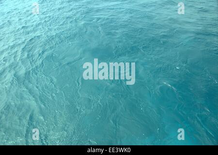Sun sparkling on sea. Stock Photo