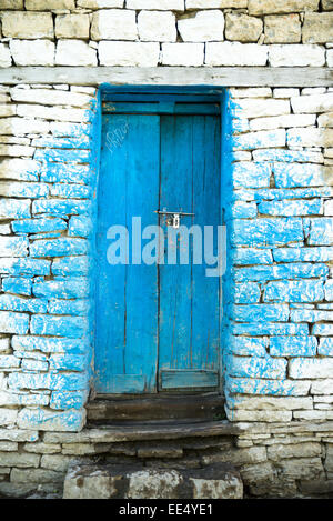 front of a house in Mekele, Mekele, Ethiopia, Africa Stock Photo