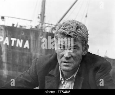 Peter O'Toole, on-set of the Film, 'Lord Jim', 1965 Stock Photo