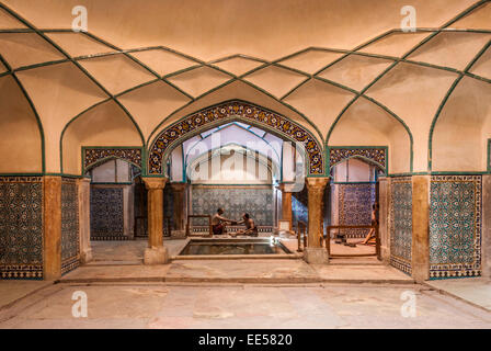 Traditional Iranian old bath, Kerman, Iran Stock Photo