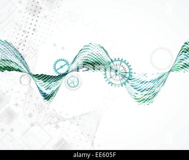 Abstract squares business vector background Stock Vector