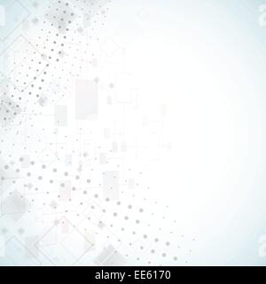 Abstract background. Dotted Vector theme. Stock Vector