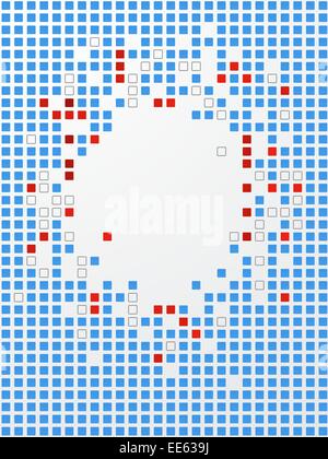 Abstract background. Pixel art. Vector Stock Vector