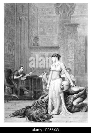 Antony and Cleopatra  tragedy William Shakespeare play theater play act actor Stock Photo