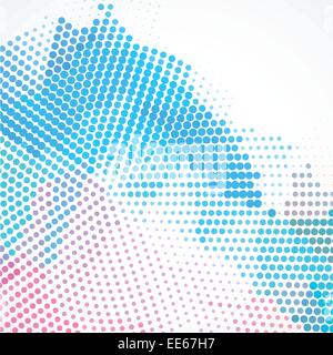 Abstract colorful creative circles background design Stock Vector
