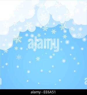 Abstract Background. Winter theme Stock Vector