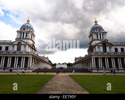 The Royal Naval College in Greenwich - London, England Stock Photo