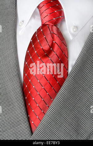 White Shirt Red Tie Isolated White Background Clipping Path Stock Photo by  ©venakr 232787814