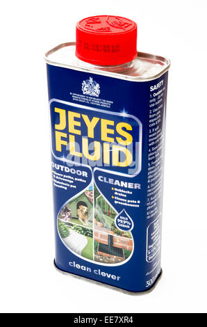 Can of Jeyes Fluid Stock Photo