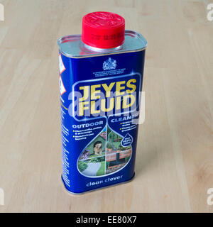 Can of Jeyes Fluid Stock Photo