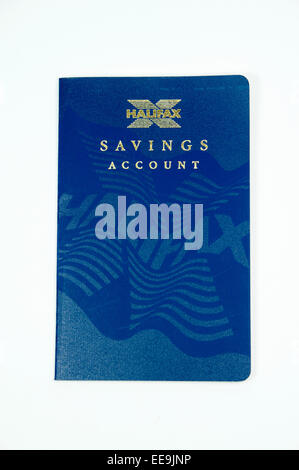 Halifax savings account Bank Book Stock Photo