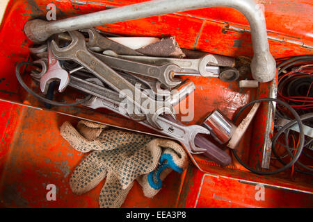 Tool box Stock Photo