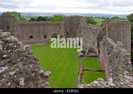 White Castle near Llantillio Crossenny, Monmouthshire, Wales