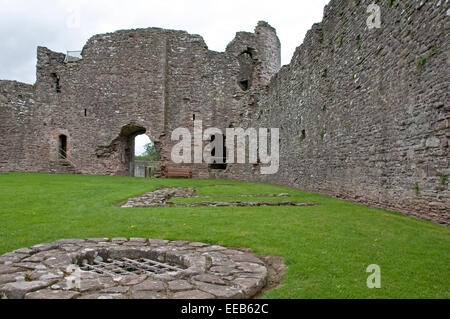 White Castle near Llantillio Crossenny, Monmouthshire, Wales
