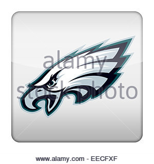 Philadelphia Eagles logo icon Stock Photo: 178437608 - Alamy