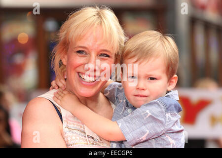 UK premiere of 'Pudsey: The Movie' held at Vue West End - Arrivals  Featuring: Kirsten O'Brien Where: London, United Kingdom When: 13 Jul 2014 Stock Photo