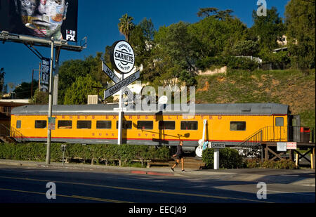 Carney's diner on Sunset Strip in West Hollywood Stock Photo