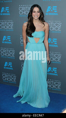 Genesis Rodriguez attends the 20th Annual Critics' Choice Movie Awards