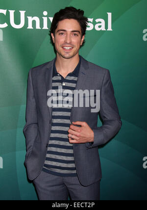 NBCUniversal's 2014 Summer TCA Tour - Day 1 - Arrivals  Featuring: Ben Feldman Where: Los Angeles, California, United States When: 13 Jul 2014 Stock Photo