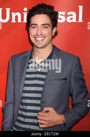 NBCUniversal's 2014 Summer TCA Tour - Day 1 - Arrivals  Featuring: Ben Feldman Where: Los Angeles, California, United States When: 13 Jul 2014 Stock Photo