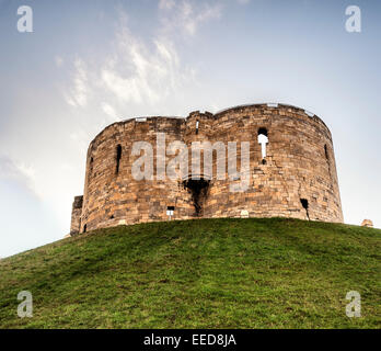 Cliffords Tower, York Stock Photo